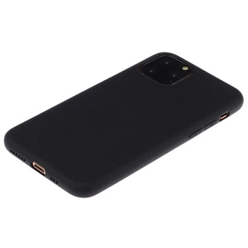 iPhone 15 Pro Anti-Fingeraftryk Mat TPU Cover - Sort