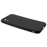 Anti-Fingeraftryk Mat iPhone XR TPU Cover - Sort