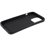 Anti-Fingeraftryk Mat iPhone 12 Pro Max TPU Cover - Sort
