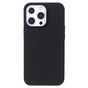 Anti-Fingeraftryk Mat iPhone 12/12 Pro TPU Cover - Sort