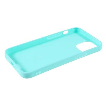 Anti-Fingeraftryk Mat iPhone 13 Mini TPU Cover - Babyblå