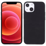 Anti-Fingeraftryk Mat iPhone 13 Mini TPU Cover - Sort