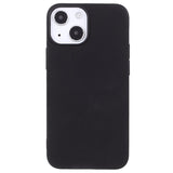 Anti-Fingeraftryk Mat iPhone 13 Mini TPU Cover - Sort