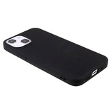 Anti-Fingeraftryk Mat iPhone 13 Mini TPU Cover - Sort