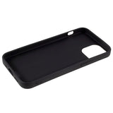 Anti-Fingeraftryk Mat iPhone 13 Mini TPU Cover - Sort
