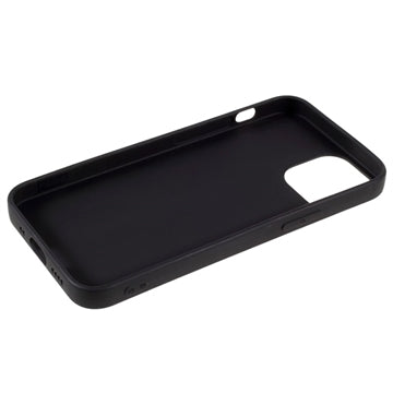 Anti-Fingeraftryk Mat iPhone 13 Mini TPU Cover - Sort