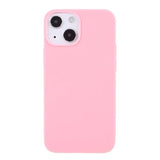 Anti-Fingeraftryk Mat iPhone 13 Mini TPU Cover - Pink
