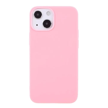 Anti-Fingeraftryk Mat iPhone 13 Mini TPU Cover - Pink