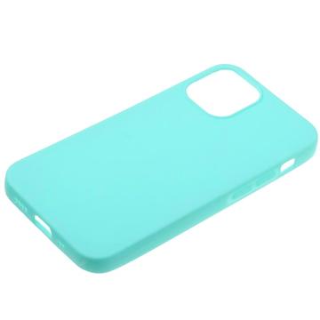 Anti-Fingeraftryk Mat iPhone 14 TPU Cover - Babyblå