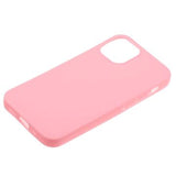 Anti-Fingeraftryk Mat iPhone 14 TPU Cover - Pink