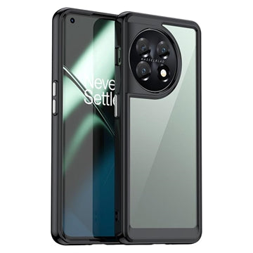 Anti-Shock OnePlus 11 Hybrid Cover - Sort / Klar