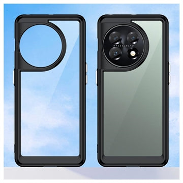 Anti-Shock OnePlus 11 Hybrid Cover - Sort / Klar