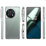 Anti-Shock OnePlus 11 Hybrid Cover - Klar