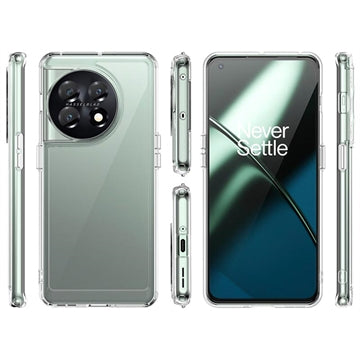 Anti-Shock OnePlus 11 Hybrid Cover - Klar