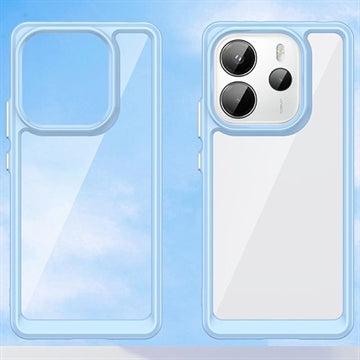 Xiaomi Redmi Note 14 4G Anti-Shock Hybrid Cover (Open Box - Fantastisk stand) - Blå