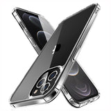 iPhone 12 Pro Max Anti-Shock Hybrid Cover - Gennemsigtig