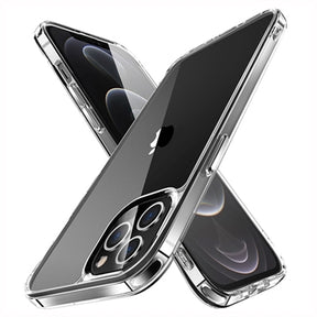 iPhone 12 Pro Max Anti-Shock Hybrid Cover - Gennemsigtig