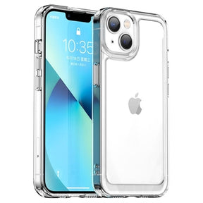 iPhone 14 Plus Anti-Shock Hybrid Cover - Gennemsigtig