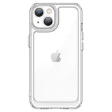 iPhone 14 Plus Anti-Shock Hybrid Cover - Gennemsigtig