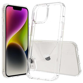 iPhone 15 Anti-Shock Hybrid Cover - Gennemsigtig