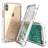 iPhone X Anti-Shock Hybrid Crystal Cover - Klar / Hvid