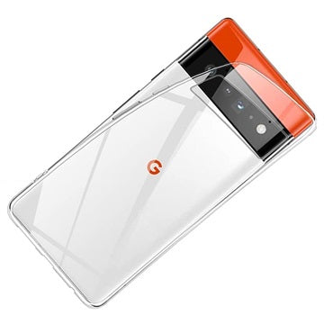 Skridsikkert Google Pixel 6 Pro TPU Cover - Gennemsigtig