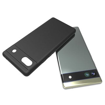 Skridsikker Google Pixel 6a TPU Cover - Sort