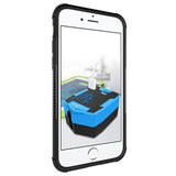 Anti-Slip iPhone 7/8/SE (2020)/SE (2022) Hybrid Cover - Sort