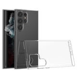 Skridsikkert Samsung Galaxy S23 Ultra 5G TPU Cover - Gennemsigtig