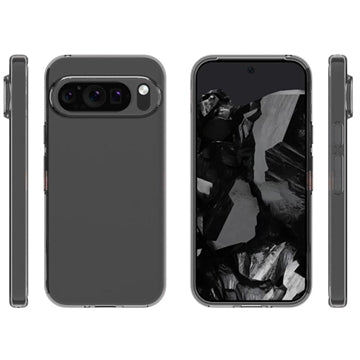 Google Pixel 9 Pro XL Skridsikkert TPU Cover - Gennemsigtig
