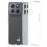 Motorola Edge 70 Skridsikkert TPU Cover - Gennemsigtig