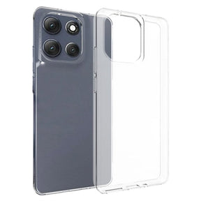 Motorola Moto G86 Power Skridsikkert TPU Cover - Gennemsigtig