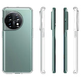 Skridsikker OnePlus 11 TPU Cover - Gennemsigtig