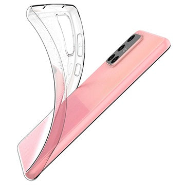 Skridsikker Samsung Galaxy A72 5G TPU Cover - Gennemsigtig