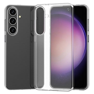 Samsung Galaxy S24+ Skridsikkert TPU Cover - Gennemsigtig