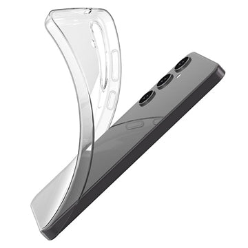 Samsung Galaxy S24+ Skridsikkert TPU Cover - Gennemsigtig