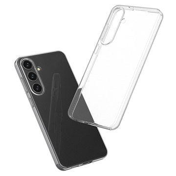 Samsung Galaxy S24+ Skridsikkert TPU Cover - Gennemsigtig