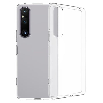 Skridsikker Sony Xperia 1 V TPU Cover - Gennemsigtig