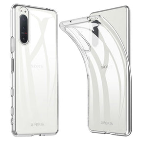 Skridsikker Sony Xperia 5 II TPU Cover - Gennemsigtig