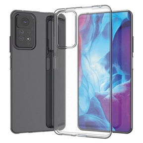 Skridsikker Xiaomi Redmi Note 11 Pro/Note 11 Pro 5G TPU Cover - Gennemsigtig