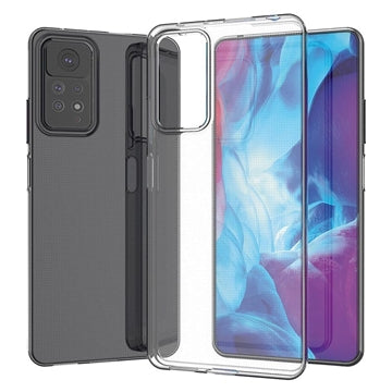 Skridsikker Xiaomi Redmi Note 11 Pro/Note 11 Pro 5G TPU Cover - Gennemsigtig