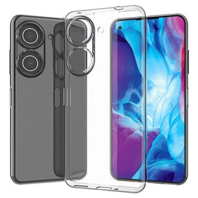 Skridsikker Asus Zenfone 9 TPU Cover - Gennemsigtig