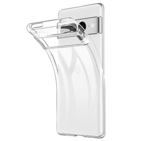 Skridsikker Google Pixel 7 Pro TPU Cover - Gennemsigtig
