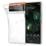 Skridsikker Google Pixel 7a TPU Cover - Gennemsigtig