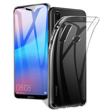 Skridsikkert Huawei P30 Lite TPU Cover - Gennemsigtigt