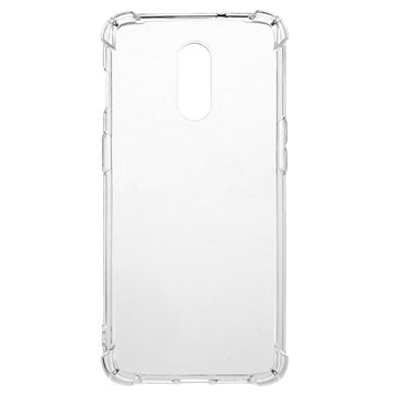 Skridsikker OnePlus 7 TPU Cover - Gennemsigtig