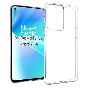 Skridsikker OnePlus Nord 2T TPU Cover - Gennemsigtig