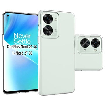 Skridsikker OnePlus Nord 2T TPU Cover - Gennemsigtig