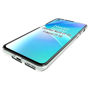 Skridsikker OnePlus Nord 2T TPU Cover - Gennemsigtig