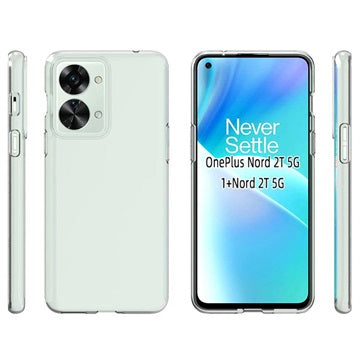 Skridsikker OnePlus Nord 2T TPU Cover - Gennemsigtig